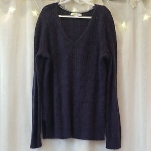 Boden Deep Blue Wool Blend Sweater